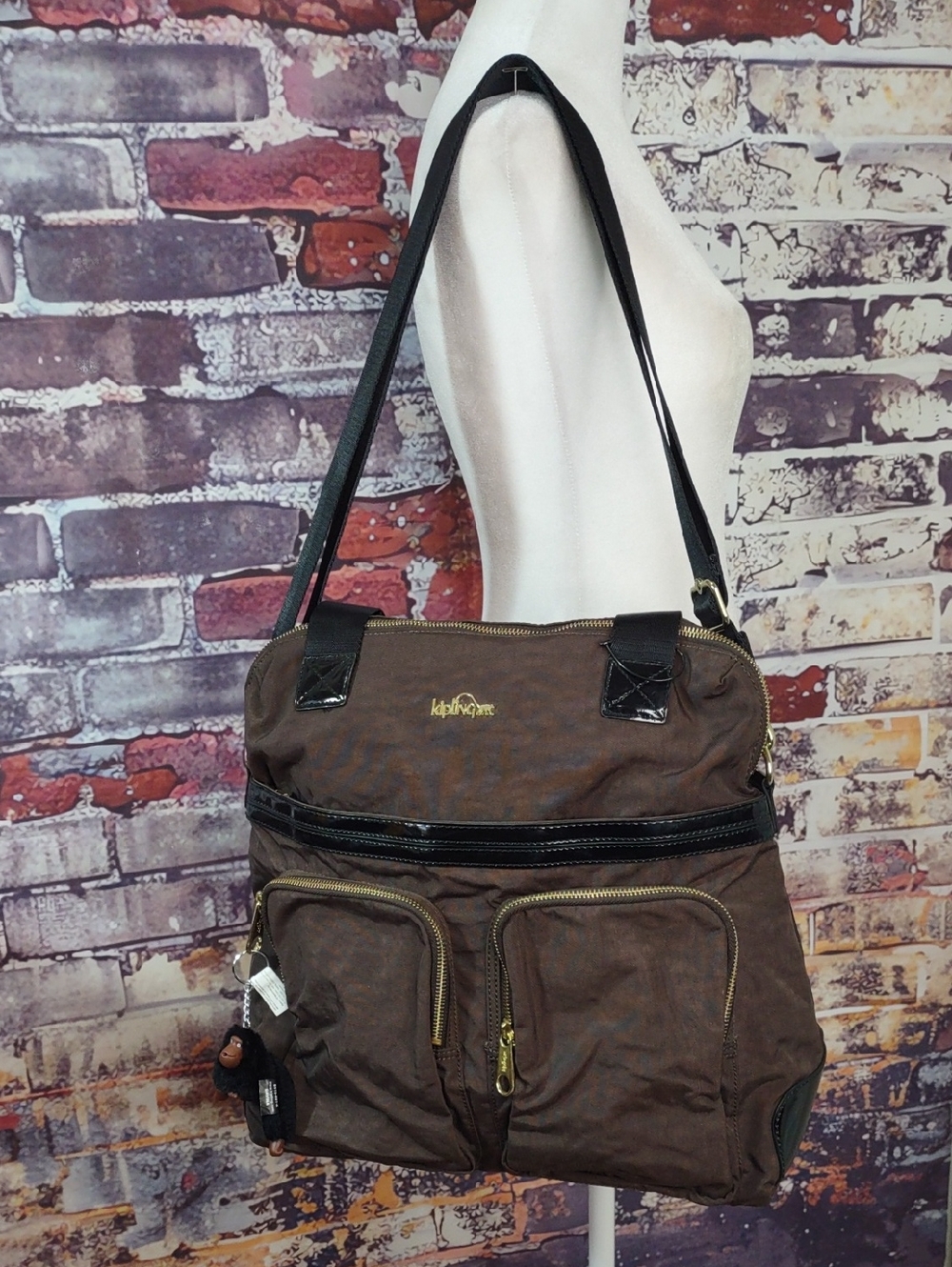 Kipling "Camryn" Convertible Crossbody/Tote/Shoulder Laptop Bag